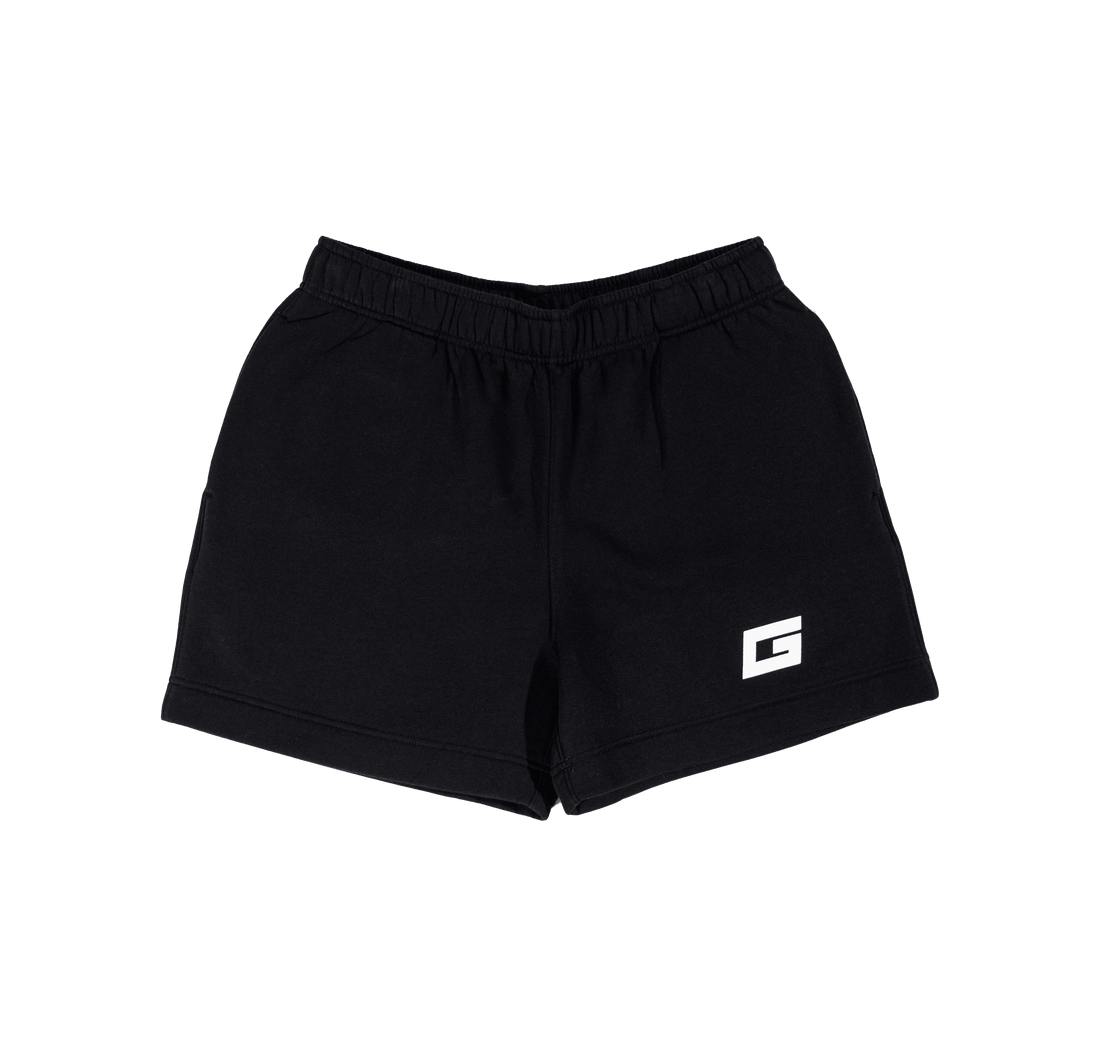 GearFit Active Shorts in black, studio product photo