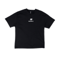 Oversized Active Tee - Black - GEARFIT