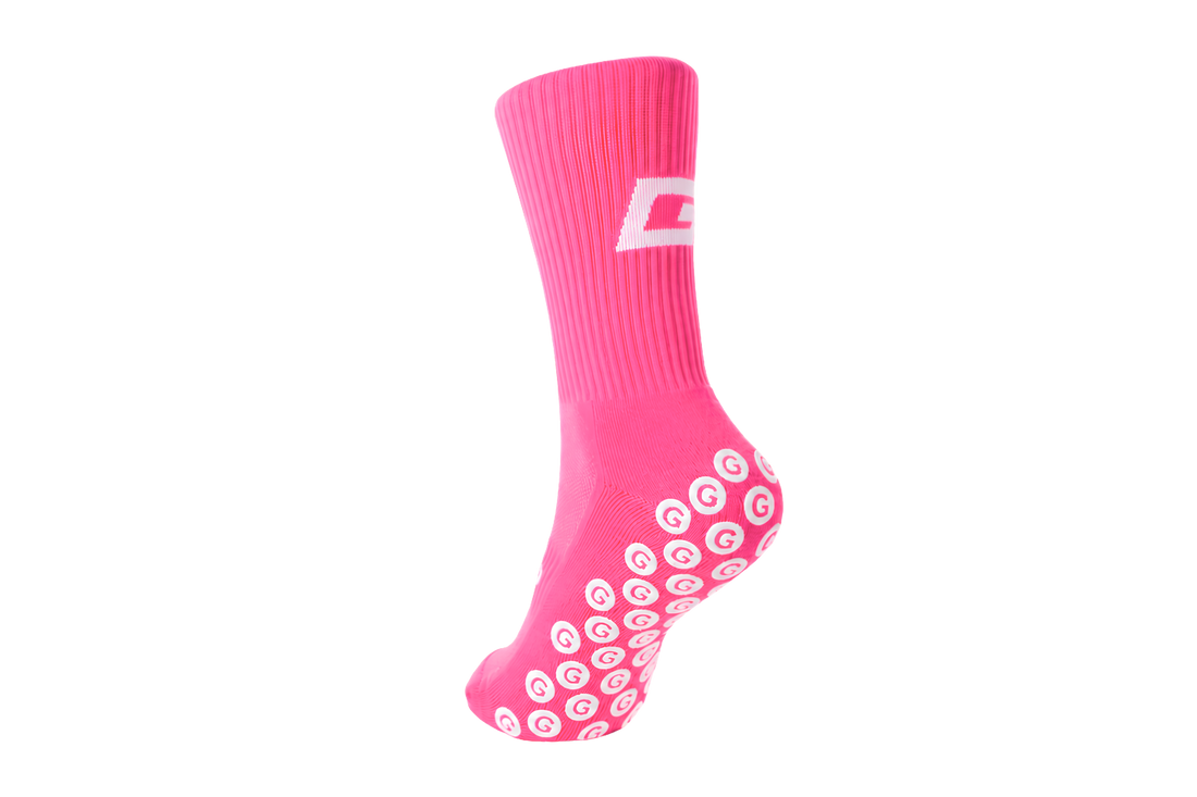 GearFit Rosé grip socks in pink