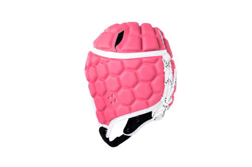 GearFit Rosé rugby headgear in pink, alternate view